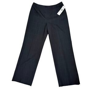 Evan Picone Suit Trouser Pant Women’s Sz 6P Navy Blue Career Professional Office